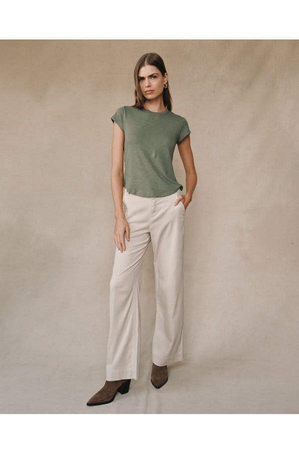 baby crew tee in fernwood