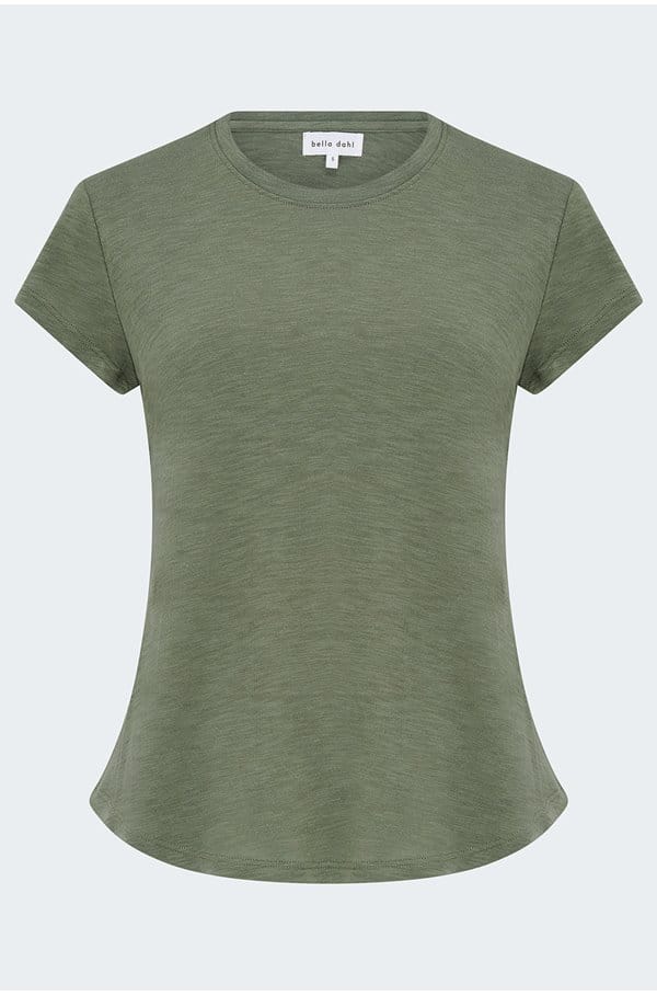 baby crew tee in fernwood