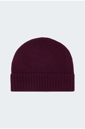 Beanie in Burgundy