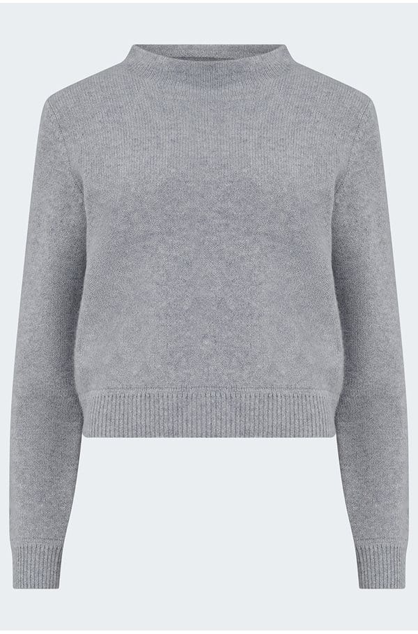 maire sweater in heather grey 