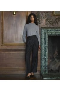 maire sweater in heather grey 