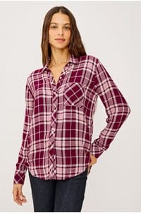 hunter shirt in winterberry 