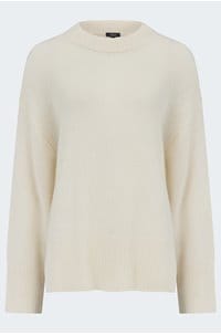 miranda crew neck sweater in ivory