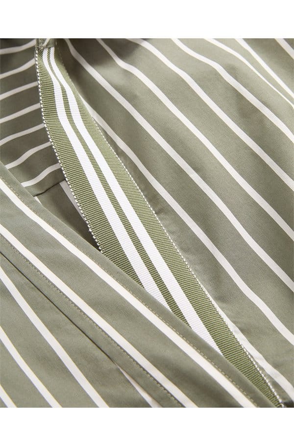 devra shirt in stone army white