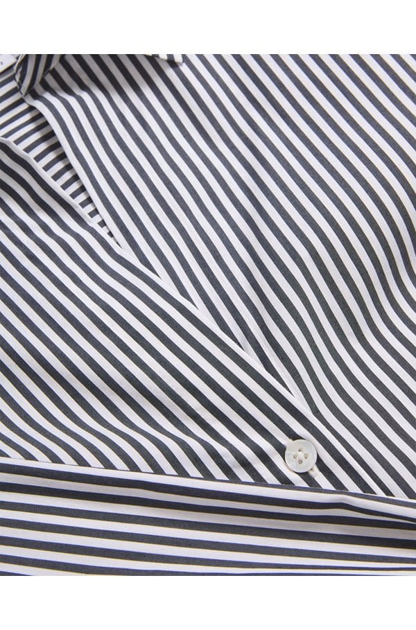 amelia shirt in navy white