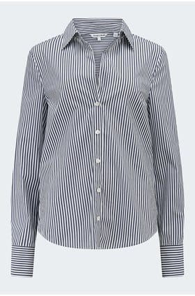 Amelia Shirt in Navy White