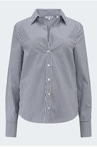amelia shirt in navy white