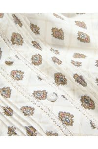 lollie blouse in dove multi