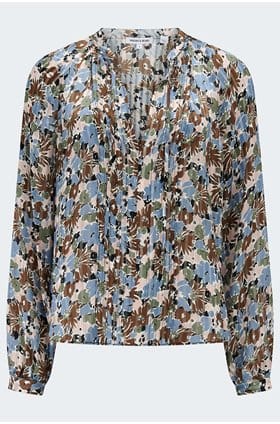 Linds Blouse in Lake Mist Multi