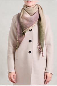 jade scarf in lichen