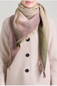 jade scarf in lichen