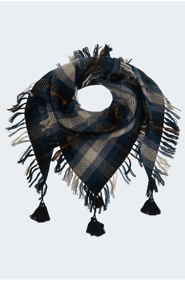 fran scarf in saphir