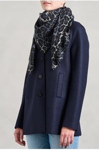 edmond scarf in anthracite