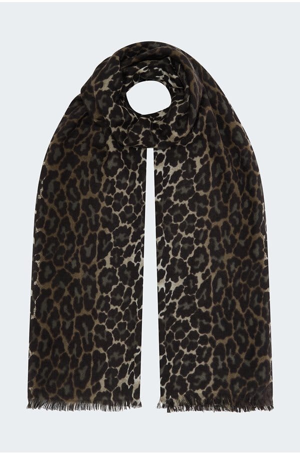 hubert scarf in marron