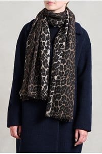 hubert scarf in marron