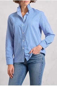 sidney blouse in azure