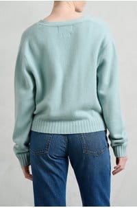 mc alamo cardigan in leaf