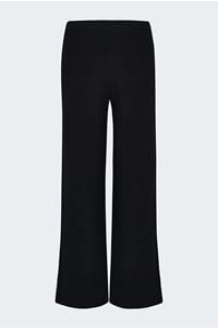 cozy wide leg pant in black 