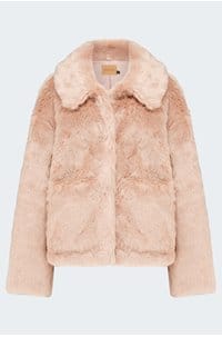 traci jacket in pale pink
