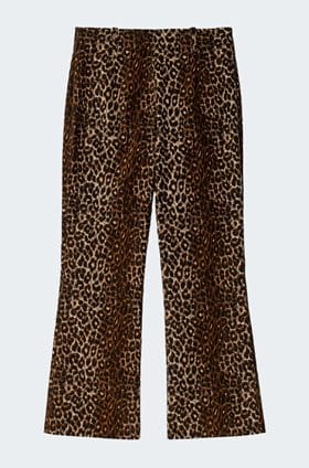 Olwen Trouser in Lyra Leopard Black