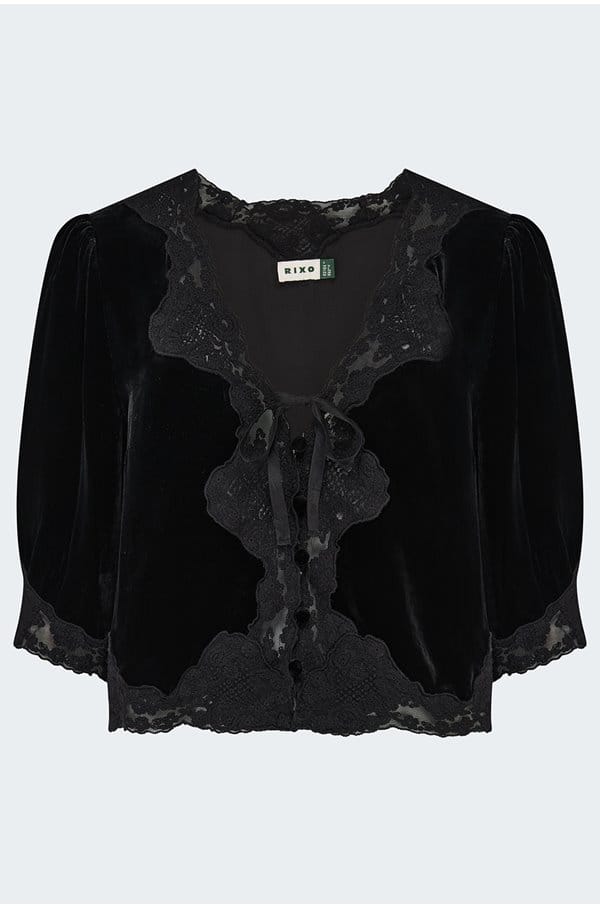 ursula top in black