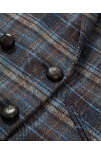 oria dickey jacket in blue multi