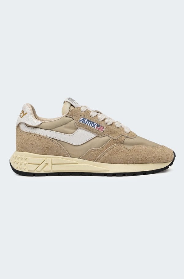 reelwind sneaker in nylon crack neutral