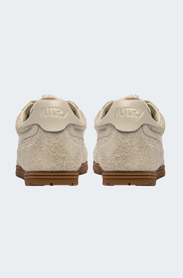 wind spin sneaker in seude leather neutral