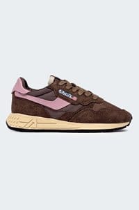 reelwind sneaker in nylon suede plugh zephyr