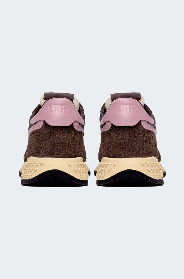 reelwind sneaker in nylon suede plugh zephyr