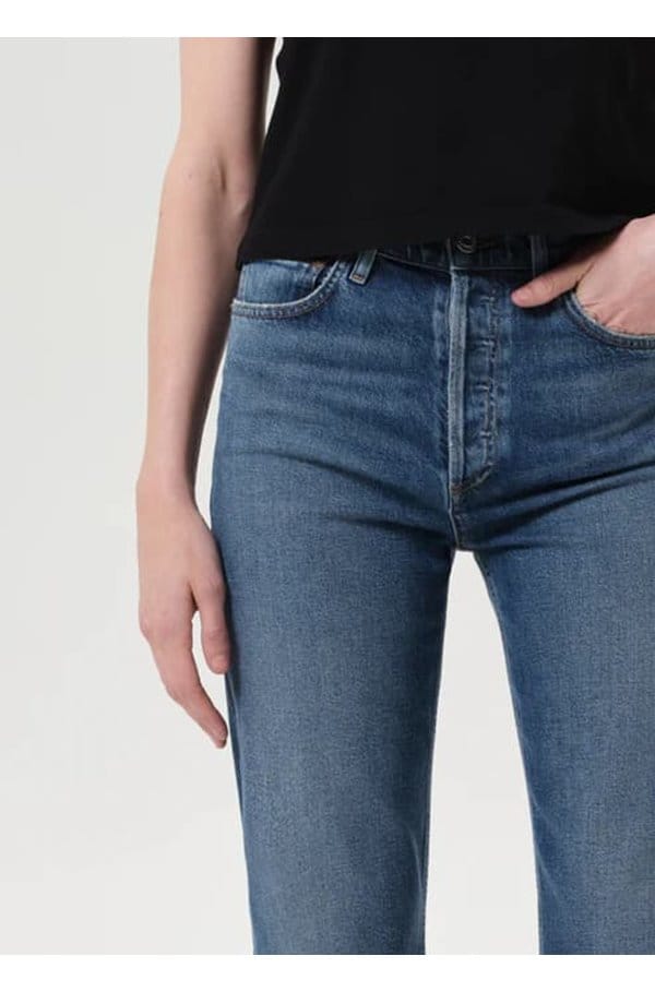 90s pinch waist long in overcast