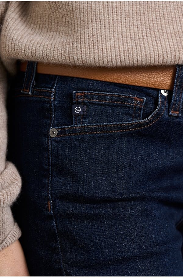 sandra straight in modern indigo