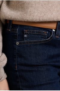 sandra straight in modern indigo