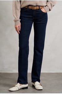 sandra straight in modern indigo