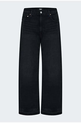 Arellia Ankle With Undone Hem In Black Void 