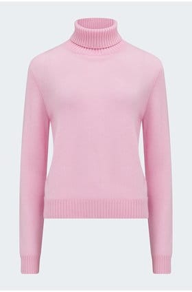 Light Roll Collar in Barbie