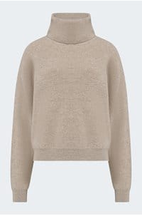 aria sweater in light beige heather 
