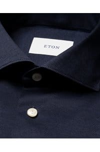 filo di scozia shirt in navy