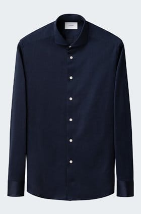 FIlo Di Scozia Shirt in Navy