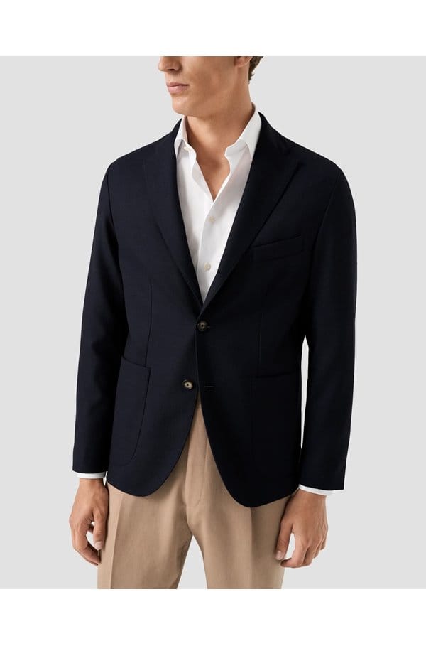 lana tech soft jacket in navy