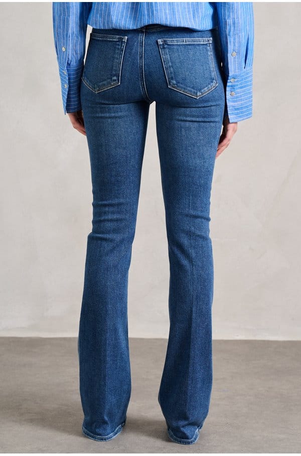 high rise laurel canyon in aerial 