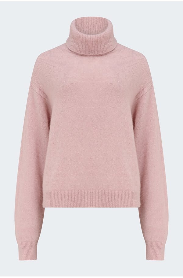 viviana sweater in blush pink 