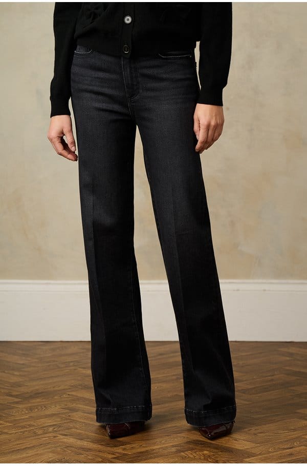 leenah wide jean in ink black 