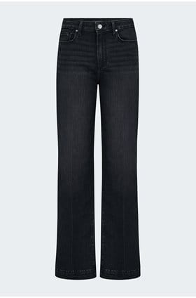 Leenah Wide Jean in Ink Black 