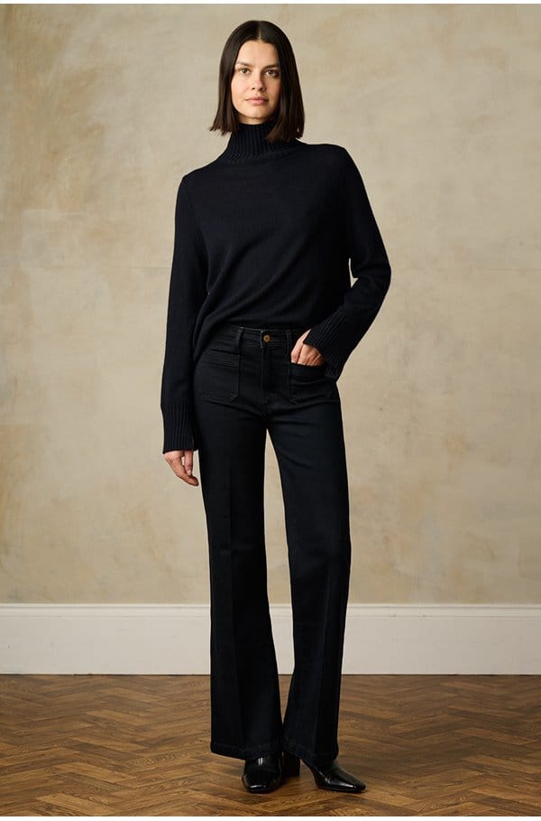 leenah wide jean with patch pockets in control