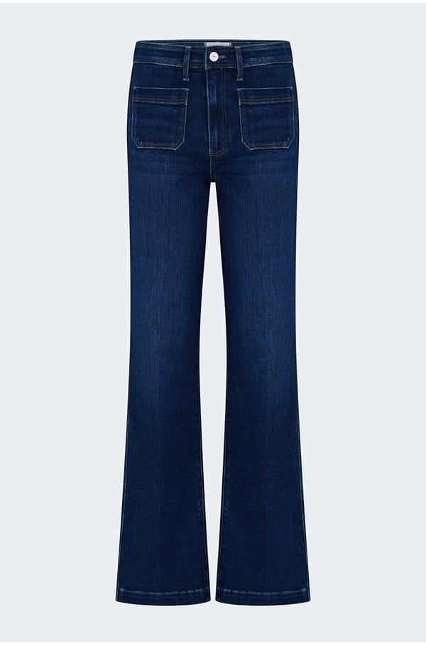 leenah wide jean with patch pockets in cambres