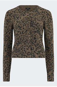 matilda cardigan in spotted