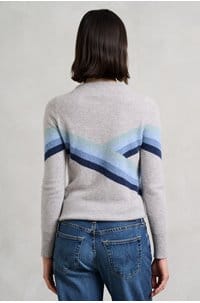 myna jumper in grey blue 