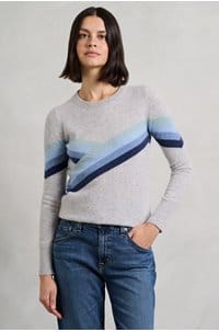 myna jumper in grey blue 