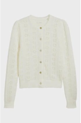 Emery Cardigan in Ivory